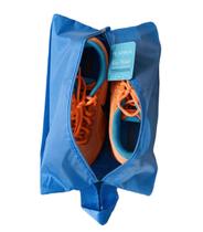 Bolsa Porta Sapato Viagem Nécessaire Tenis Calçado Roupa Mochila Azul - O BROTO DE FLOR
