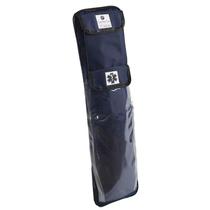 Bolsa Porta Talas e Colares com Bolso Transparente Marinho Bolsa Porta Talas e Colares com Bolso Transparente Marinho