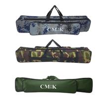 Bolsa Porta Varas 70cm Resistente 3 Divisórias Pesca Prático