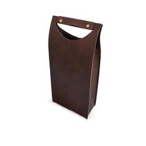 Bolsa Porta-Vinho para 2 Garrafas em material sintético Marrom TH0173 BTC