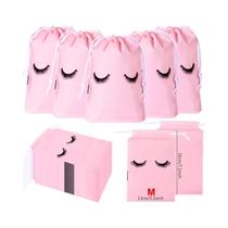 Bolsa Portátil Para Cuidados Posteriores Com Cílios, 10 Peças, Bolsa Plástica Para Cosméticos,