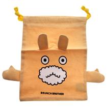 Bolsa Pouch Romane Brunch Brother Bunny para Mulheres