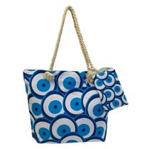 Bolsa Praia Grande Olho Grego Forro Moda Verão Bali Diversas Bolsa Praia Grande Olho Grego Forro Moda Verão Bali Diversas