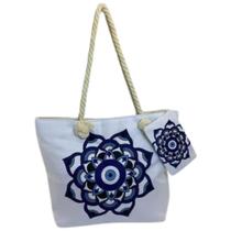 Bolsa Praia Grande Olho Grego Forro Moda Verão Bali Diversas Bolsa Praia Grande Olho Grego Forro Moda Verão Bali Diversas