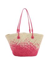 Bolsa Praia Luxo Feminina Palha Ombro Chenson