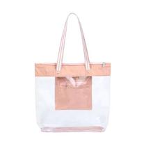 Bolsa Praia Transparente Impermeável - Nude Listra