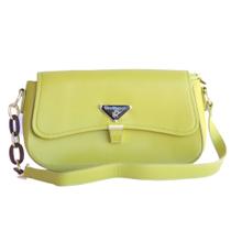 Bolsa Prática Feminina Túlio Rossato Vegan Casual Verde Lima