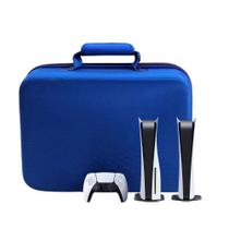 Bolsa Premium Mochila Transporte Para Playstation 5 Fat Digital Ultra e Acessórios Azul Bolsa Premium Mochila Transporte Para Playstation 5 Fat Digital Ultra e Acessórios Azul