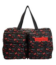 Bolsa Preta Minnie Dobravel 32x47x21cm - Disney