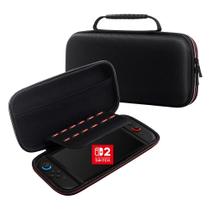 Bolsa preto nintendo switch 2 case proteção bag ns2 maleta