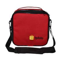 Bolsa Profissional Equipamento Fotográfico Go Cam Vermelha - Tudoprafoto