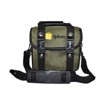 Bolsa Profissional Equipamento Fotográfico Olimpus I Verde - Tudoprafoto