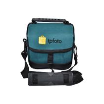 Bolsa Profissional p/ Equipamento fotográfico Cosmus Verde Claro