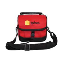 Bolsa Profissional p/ Equipamento fotográfico Cosmus Vermelha