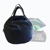 Bolsa Protetora Porta Capacete Forração Interna Alças de Mão Bolso Externo Modelo Universal Bolsa Protetora Porta Capacete Forração Interna Alças de Mão Bolso Externo Modelo Universal