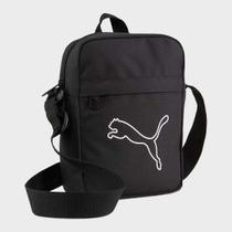 Bolsa Puma Plus Portable Preta e Branca