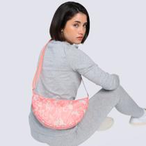 Bolsa Puma Pop Half Moon Feminina Rosa