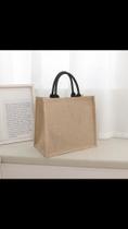 Bolsa quadrada grande cor natural Bolsa quadrada grande cor natural