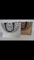 Bolsa quadrada média Cor branca