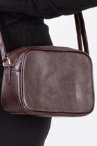 Bolsa quadrada pequena de couro liso Diana