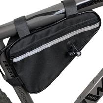 Bolsa Quadro Triangular para Bicicleta Impermeável Refletivo Art Mania