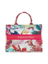 Bolsa Qualis Feminina Estampa Florida Com Animais BP015