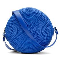 Bolsa Quebeck Azul Elegante Compacta Moda Tendência Moderna