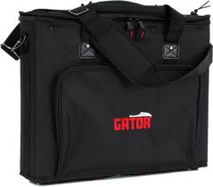 Bolsa Rack Bag Gator, estojos portáteis 2U com 14 cm de profundidade empilhável