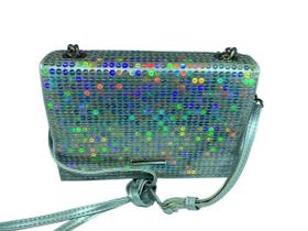 Bolsa Rafitthy Feminina Original prata Festa E Casamento