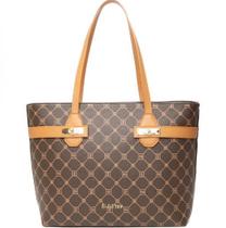 Bolsa rafitthy feminina shopping bag 28.26181 dark cacau/caramelo