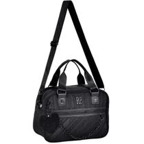 Bolsa Rebecca Bonbon Feminina Baú Média Corrente RB2972 Cor:Preto