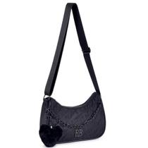 Bolsa Rebecca Bonbon Mini Bag Lua Tote RB2969 Cor:Preto