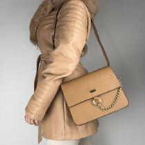 Bolsa recuo em couro legítimo b.1066