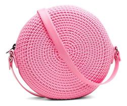 Bolsa Redonda Feminina Versátil Moderna Com Alça