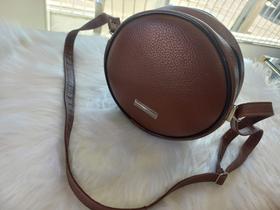 Bolsa redonda - marrom