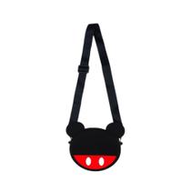 Bolsa Redonda Mickey Oficial Moda Disney 13x3.5x12cm Bolsa Redonda Mickey Oficial Moda Disney 13x3.5x12cm