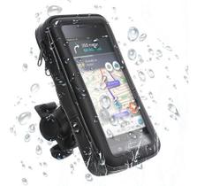 Bolsa Resistente D'agua Capa Suporte Gps Celular Moto Bike - LEHMOX