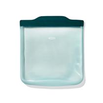 Bolsa reutilizável OXO Good Grips Silicone Sandwich 800mL Lagoon