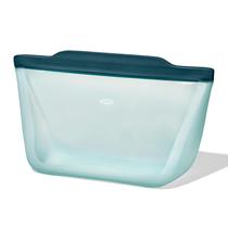 Bolsa reutilizável OXO Good Grips Silicone Stand-Up de meio galão