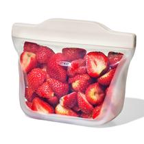 Bolsa reutilizável OXO Good Grips Silicone Stand-Up Snack 350ml