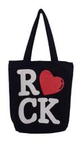 Bolsa ROCK Ecobag Sacola Geek 100% Algodão