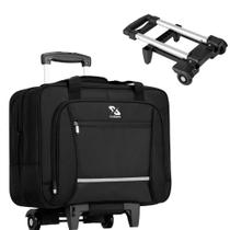 Bolsa rolante para laptop Golkcurx com rodas repelente de água Bolsa rolante para laptop Golkcurx com rodas repelente de água