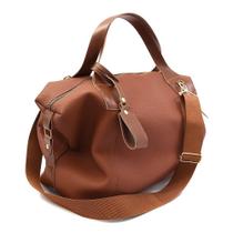 Bolsa Rosa Helena Pratica Milão Caramelo C/ Alça Despojada Bolsa Rosa Helena Pratica Milão Caramelo C/ Alça Despojada