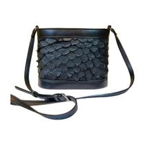 Bolsa Roxy em Couro Legítimo e Pele de Pirarucu