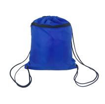 Bolsa saco costa sacochila esportivo cordao mochila academia corrida azul