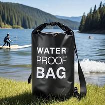 Bolsa Saco Estanque Impermeável Dry Bag PVC 5L para Praia Camping e Esportes Outdoor com Sistema Roll-Top e Alça Ajustável - Bolsa Saco Estanque Impermeável Dry Bag PVC 5L para Praia Camping e Esportes Outdoor com Sistema Roll-Top e Alça Ajustável -