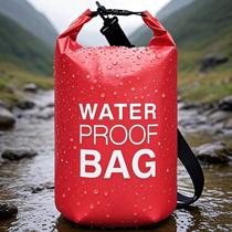 Bolsa Saco Estanque Impermeável Dry Bag PVC 5L para Praia Camping e Esportes Outdoor com Sistema Roll-Top e Alça Ajustável - Bolsa Saco Estanque Impermeável Dry Bag PVC 5L para Praia Camping e Esportes Outdoor com Sistema Roll-Top e Alça Ajustável -