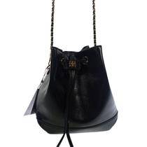 Bolsa saco feminia preta em pu chenson cg83918 Bolsa saco feminia preta em pu chenson cg83918