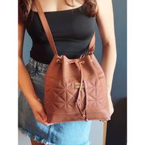Bolsa Saco Feminina de Lado Transversal Grande de Ombro com Alça Ajustavel