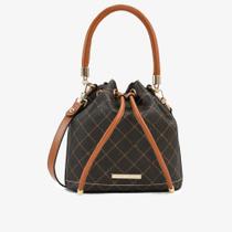 Bolsa Saco Jorge Bischoff Monograma Alça Ajustável